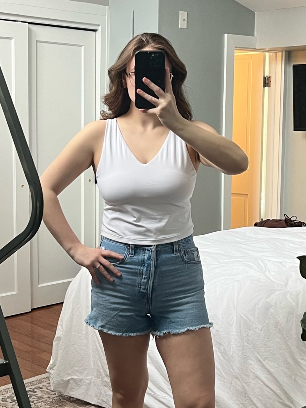 Athleta White Tank